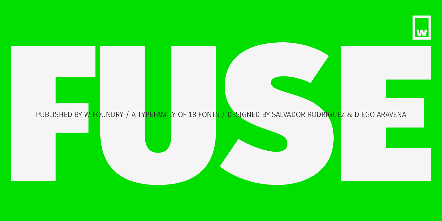 Fuse Italic Font preview