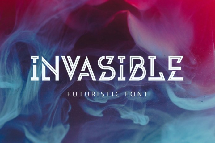 Invasible Font preview