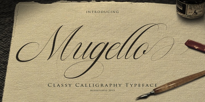 Mugello Font preview