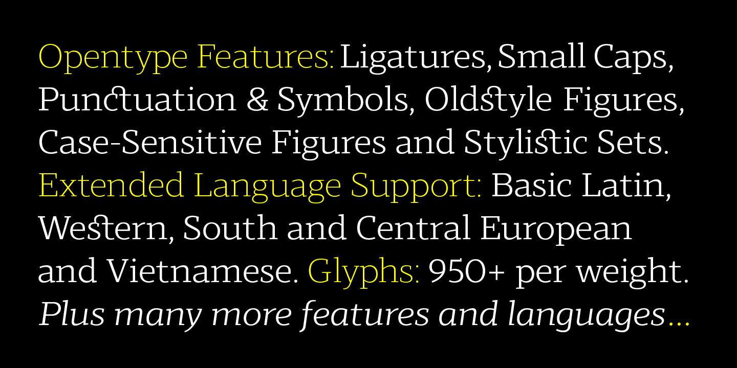 Scharf Italic Font preview