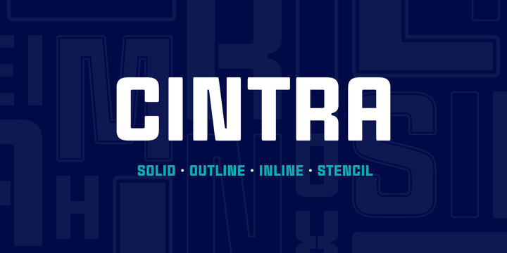Cintra Font preview