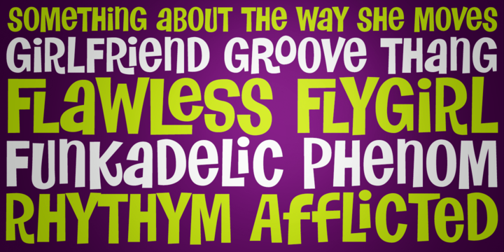 Flawless Flygirl PB Font preview