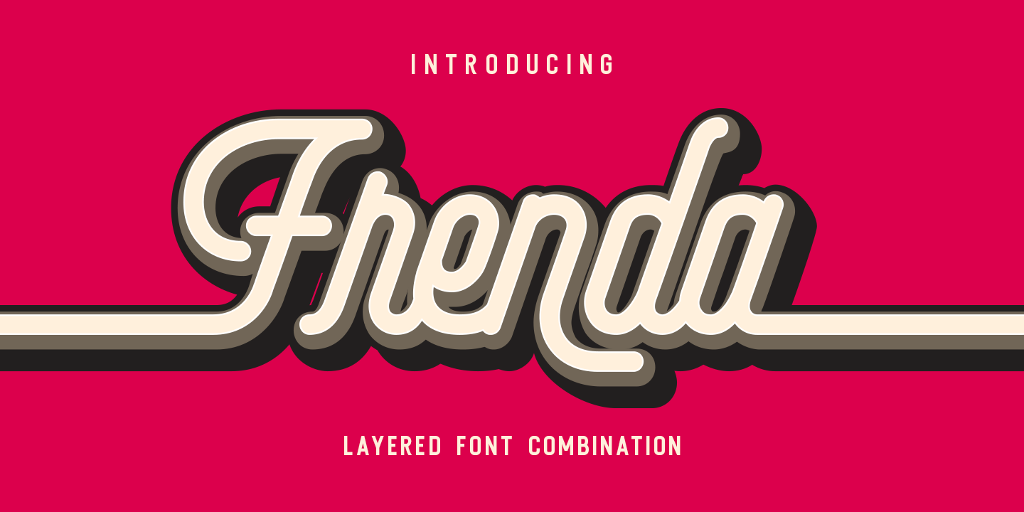 Frenda Font preview