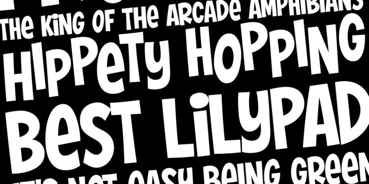 Hip Hopper Regular Font preview