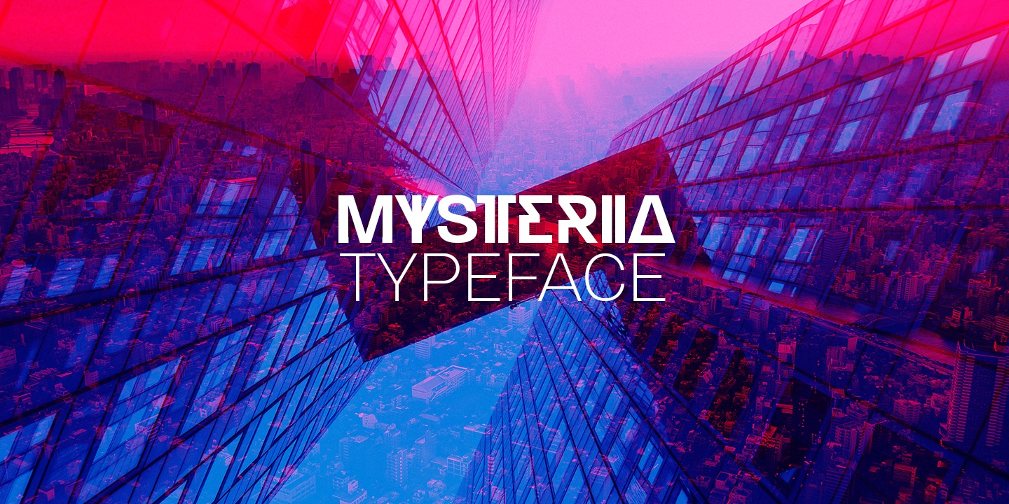 Mysteria Font preview