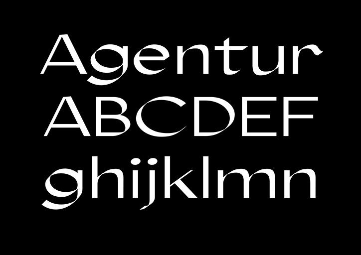 Agentur Regular Font preview