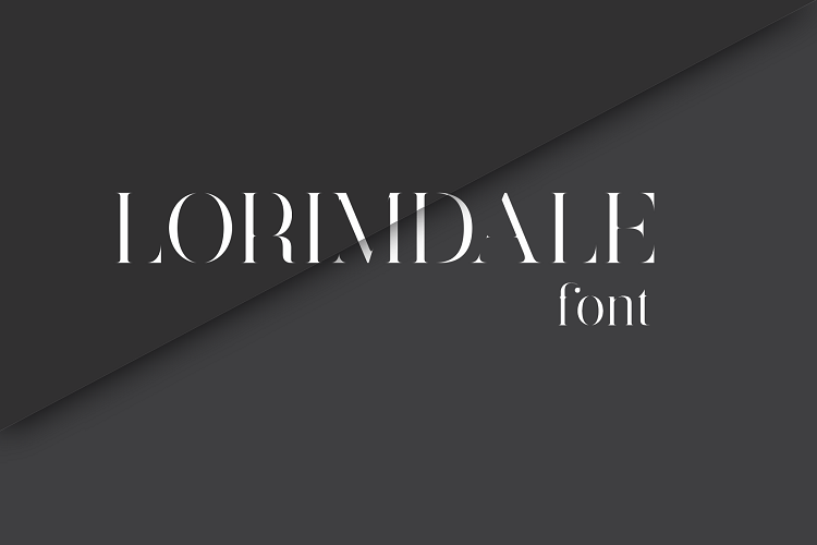 Lorimdale Font preview