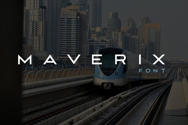 Maverix Font preview