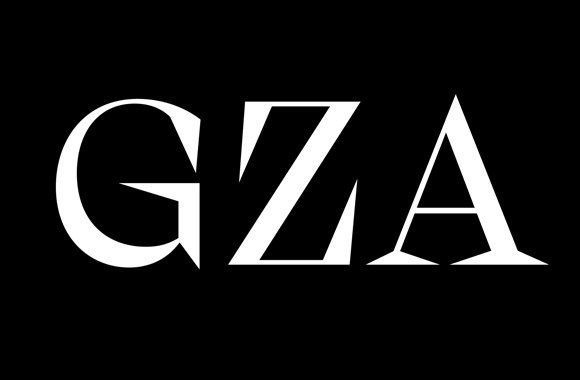 Gza Font preview