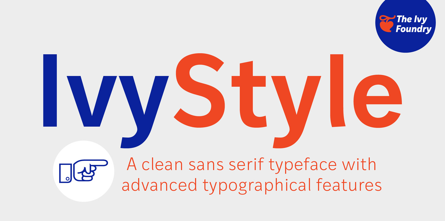 Ivy Style Sans Font preview