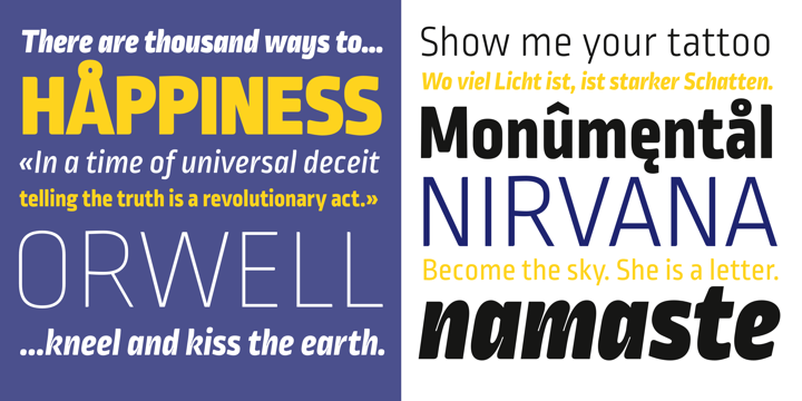 Ropa Mix Pro Bold Font preview
