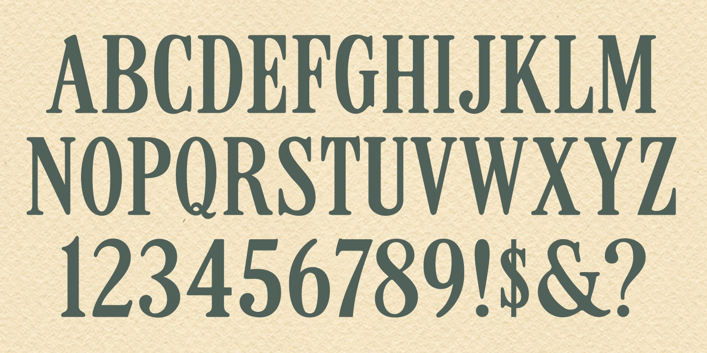 MPI Roman Condensed Regular Font preview