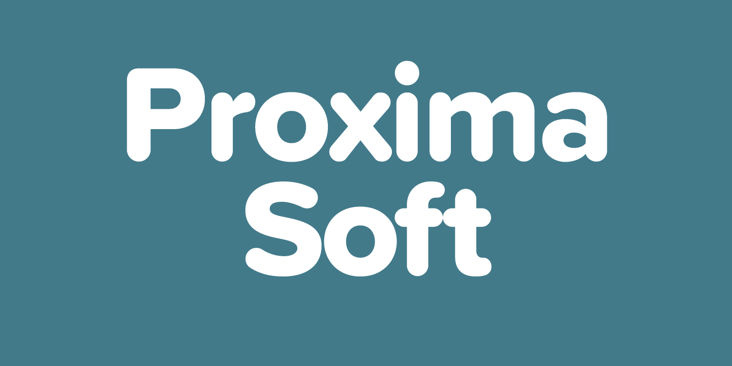 Proxima Soft Font preview