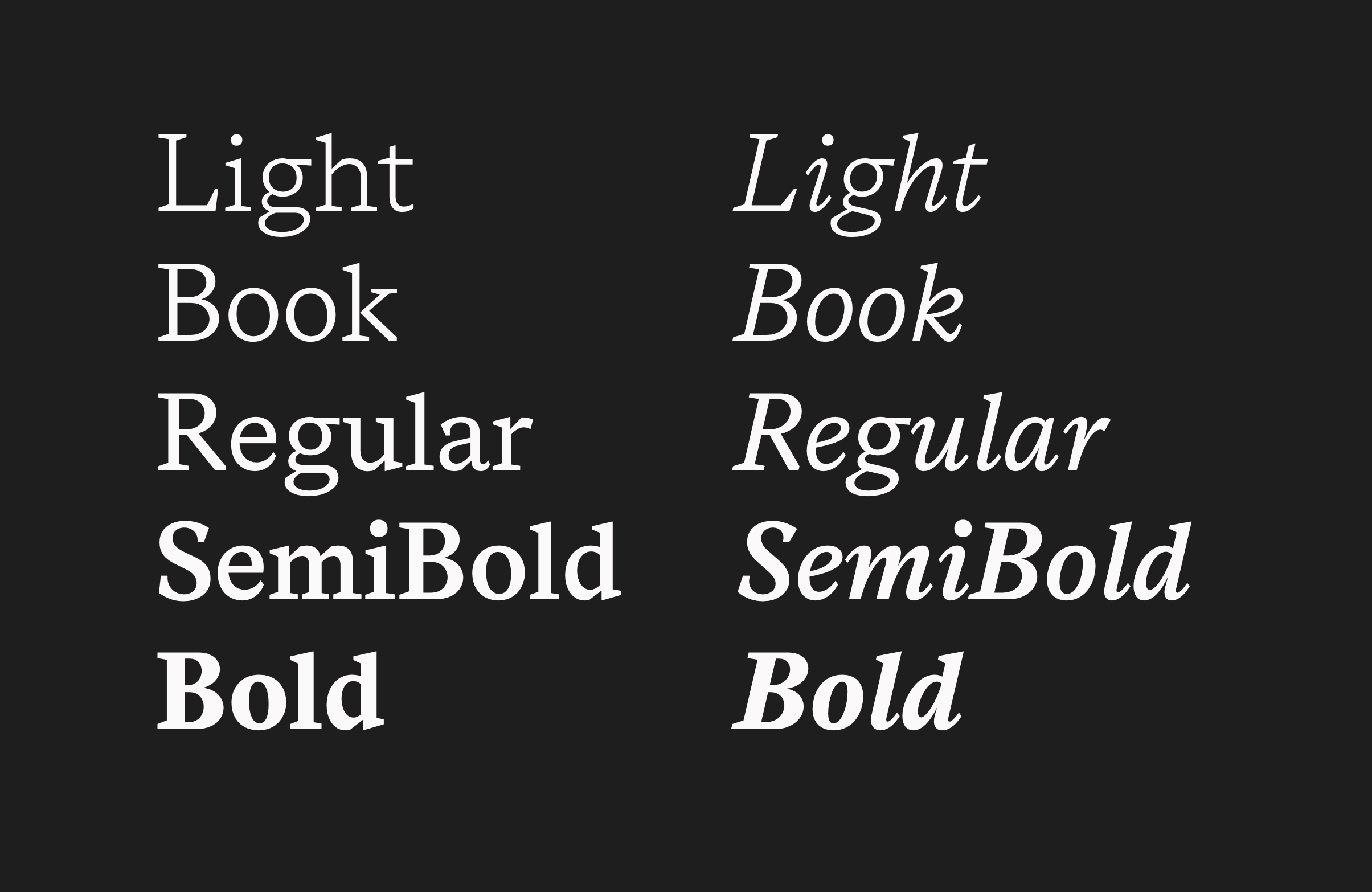 Messina Serif Light Italic Font preview