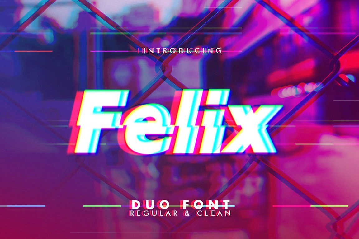 Fellix Font preview