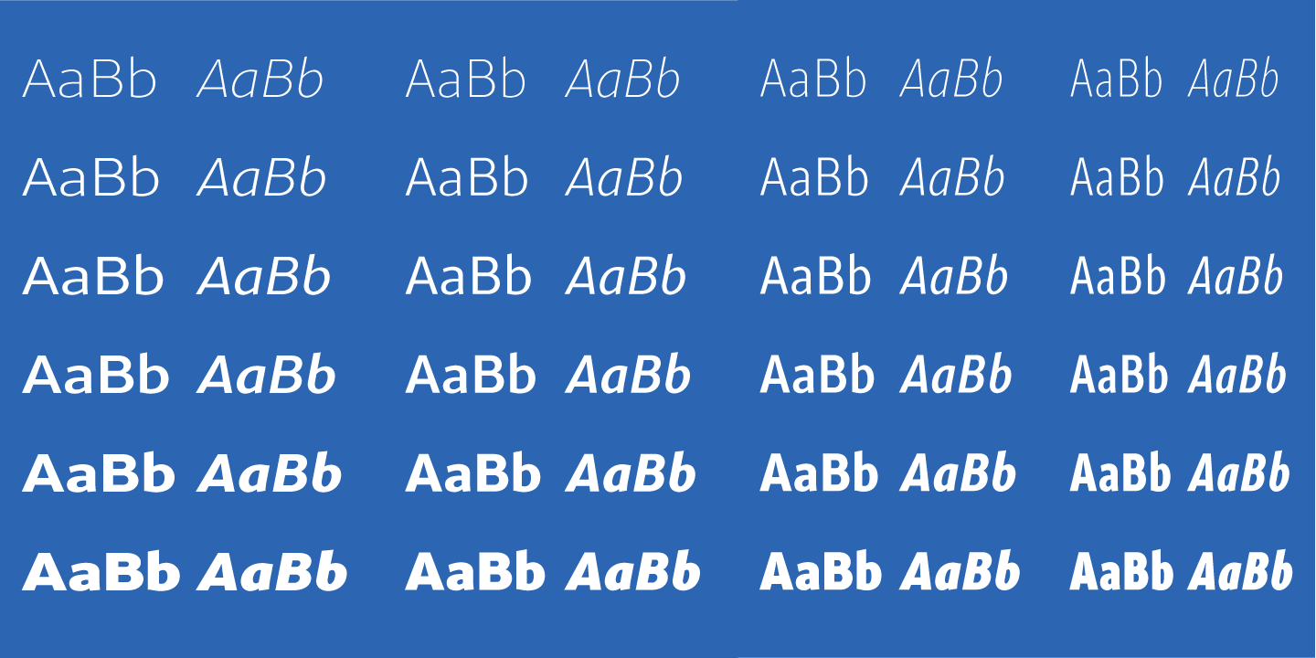 Gimbal Grotesque Italic Font preview