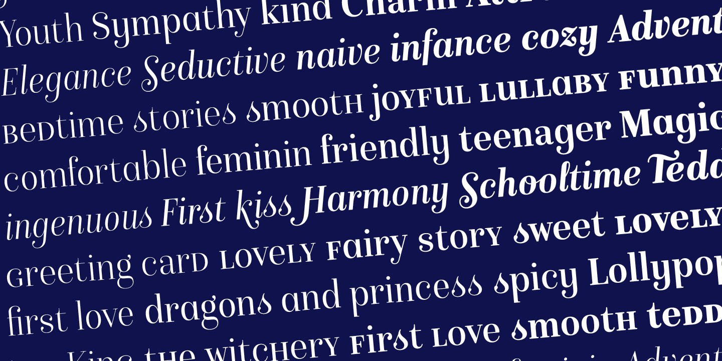 Isabel Semi Cond Black Italic Font preview
