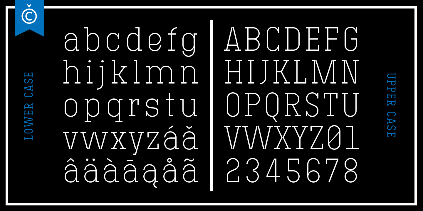 Technik Serif 100 Font preview