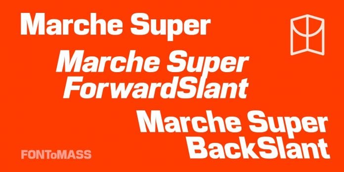 Marche Super Font preview