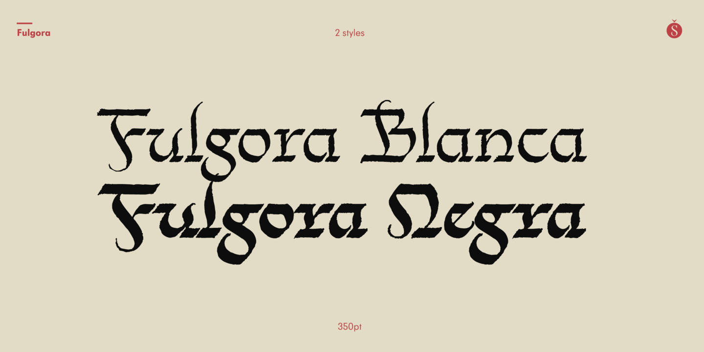 Fulgora Blanca Font preview