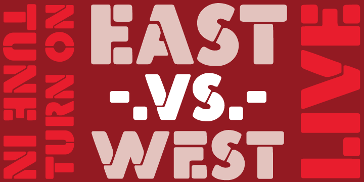 Quanta East Font preview