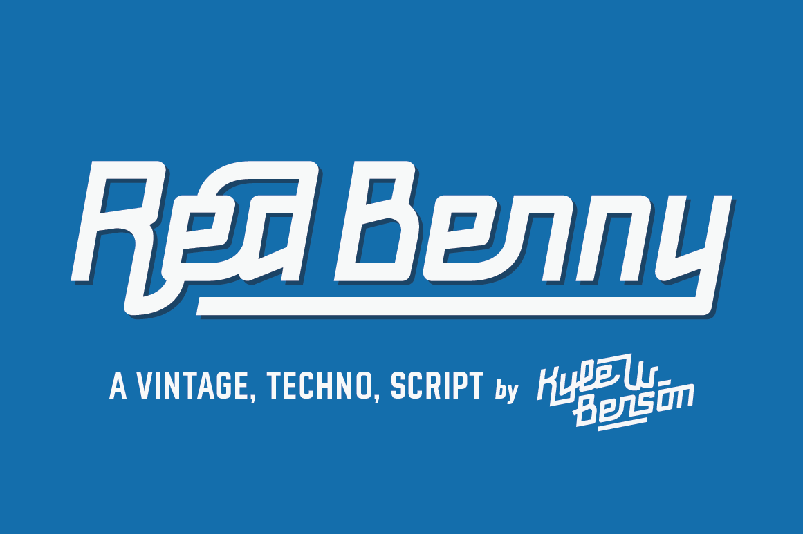 Red Benny Font preview