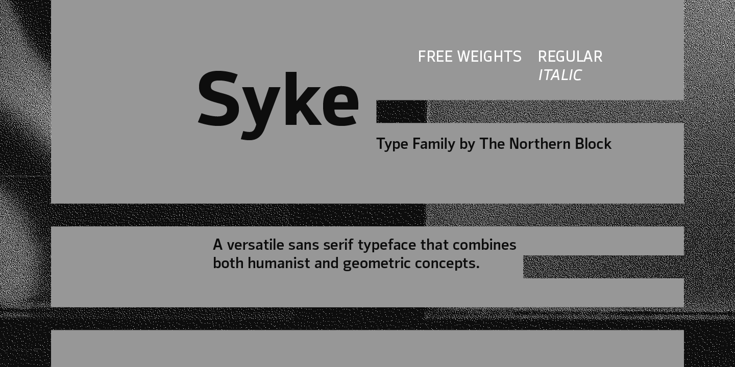 Syke Font preview