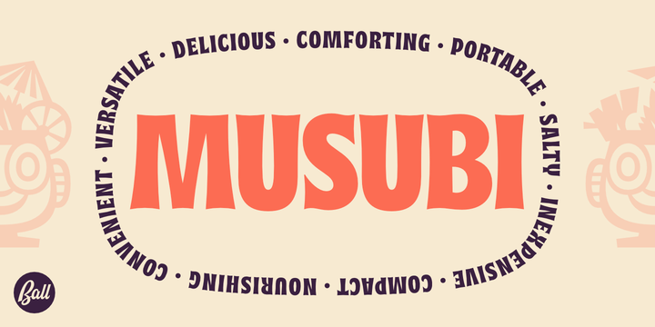 Musubi Font preview