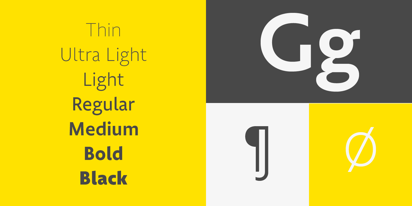Golden Sans Regular Font preview