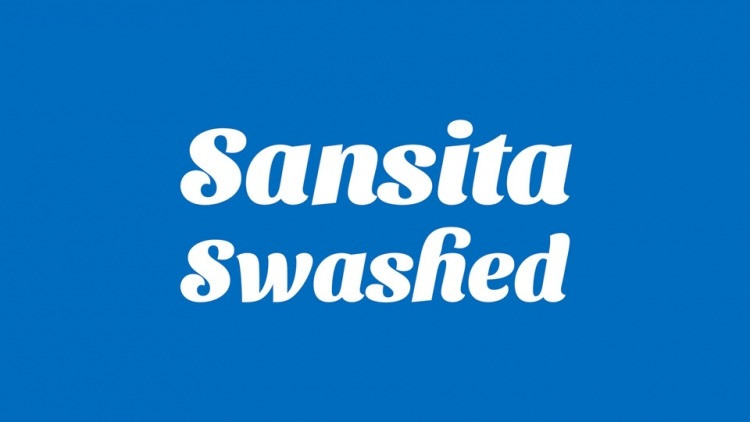 Sansita Swashed Font preview