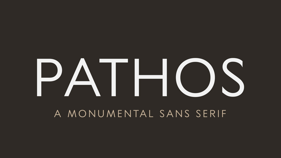 Pathos Regular Font preview