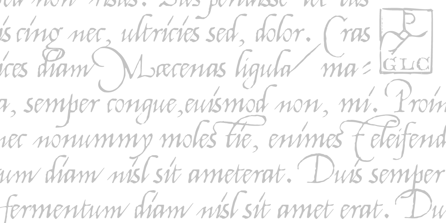 1540 Mercator Script Normal Font preview