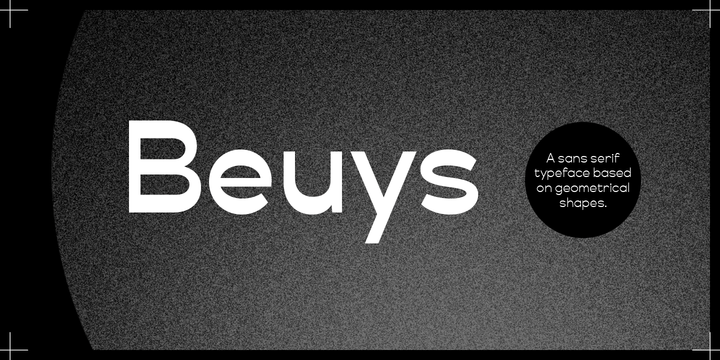 Beuys Font preview