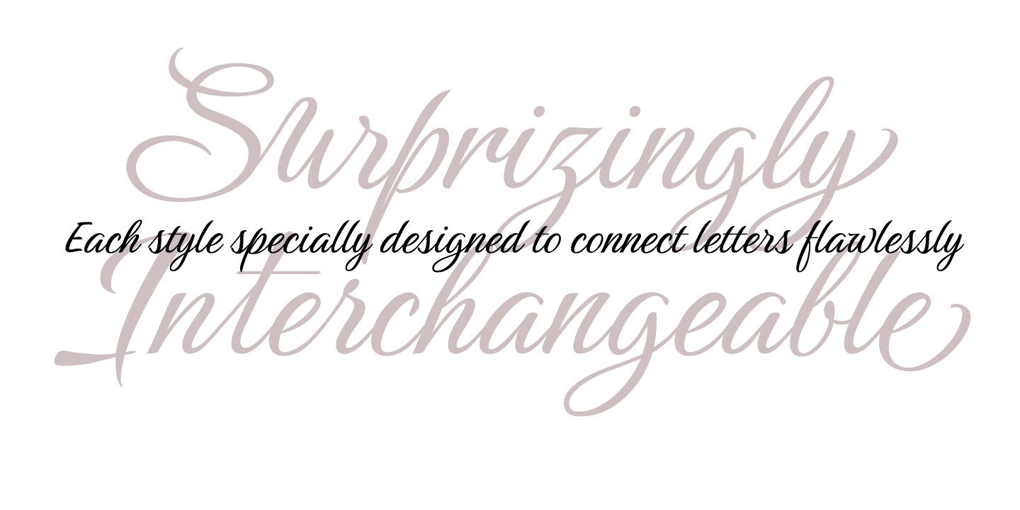 Birthstone Formal Font XFonts pro