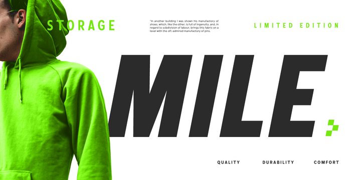 Mollen Extra Bold Font preview