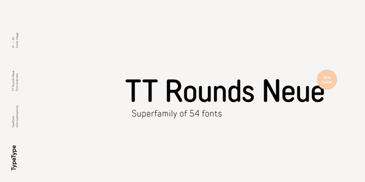 TT Rounds Neue Font preview