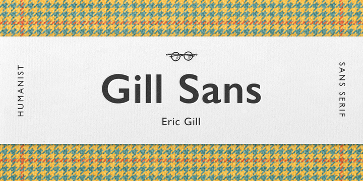 Gill Sans Font preview