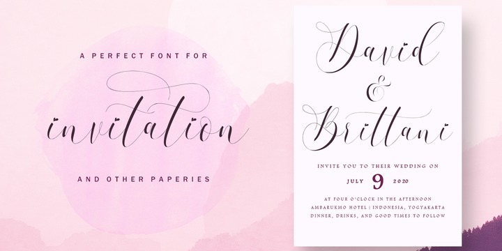 Refillia Calligraphy Swash 4 Font preview