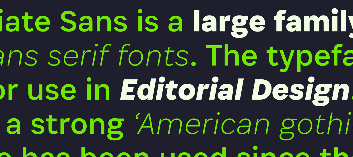 Associate Sans Extra light Font preview