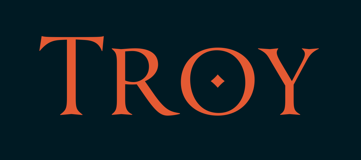 Troy Font preview