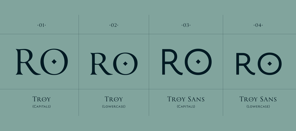 Troy Regular Font preview