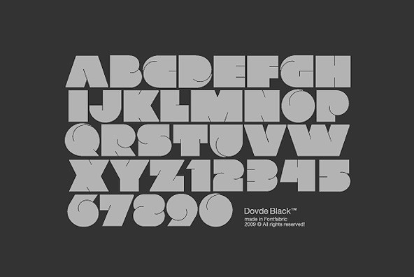 Dovde Thin Font preview