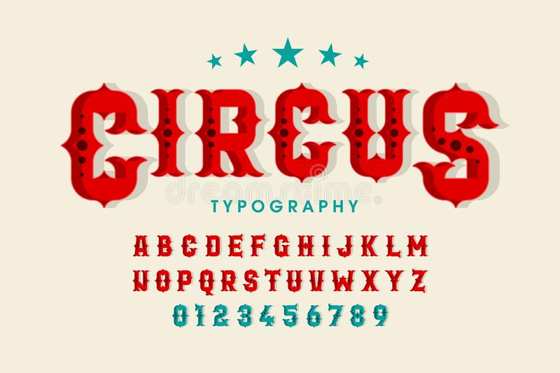 The Circus Font preview