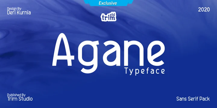 Agane Font preview