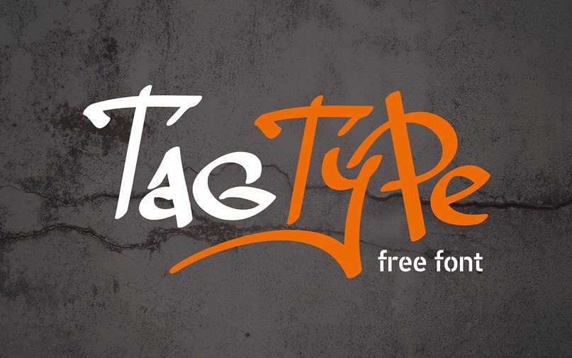 Tag Type Font preview