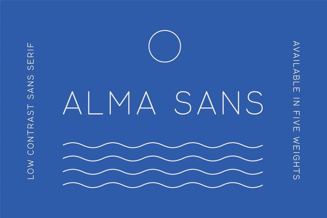 Alma Sans Font preview