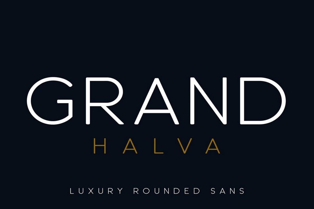 Grand Halva Font preview