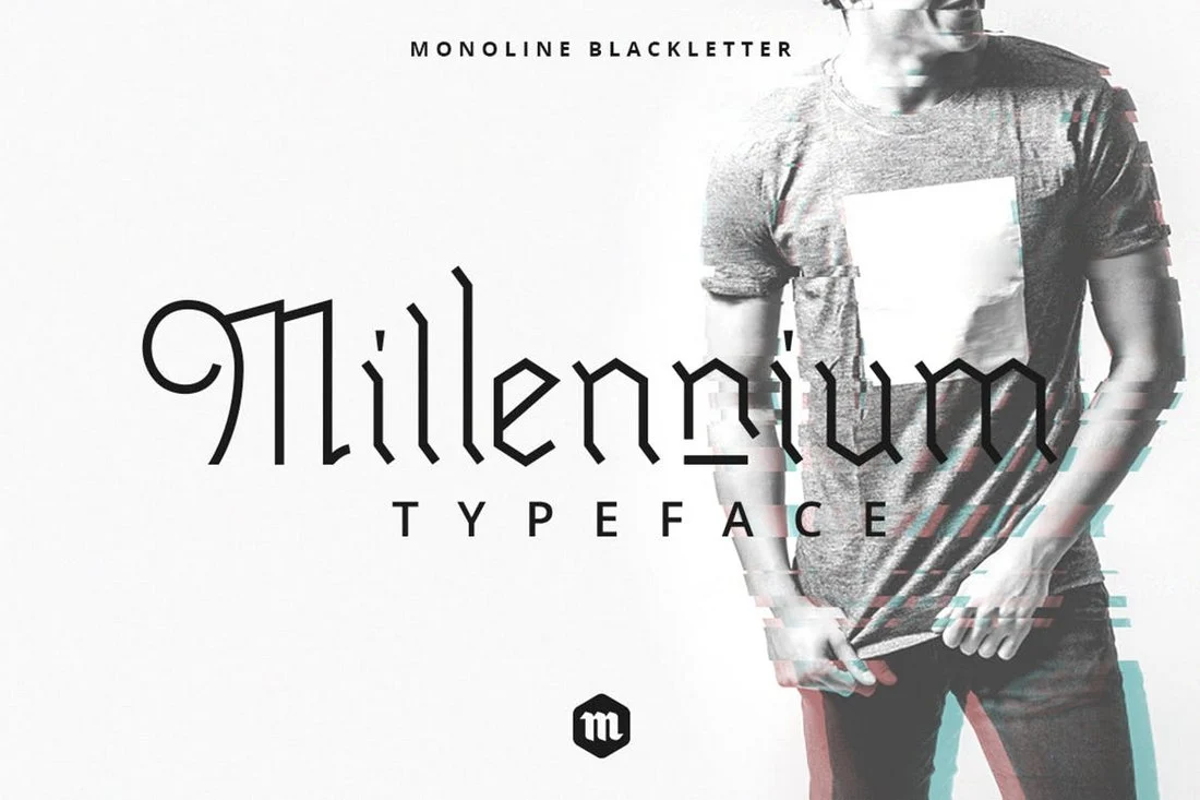 Millennium Font preview