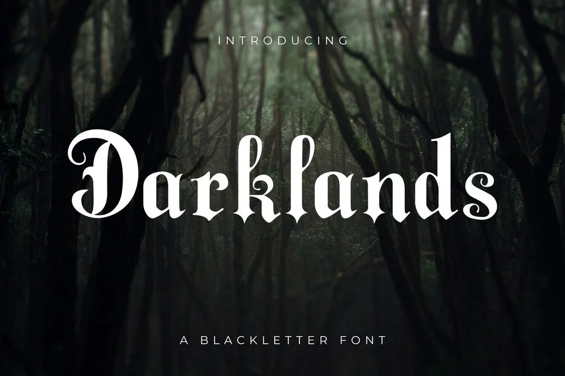 Darklands Font preview