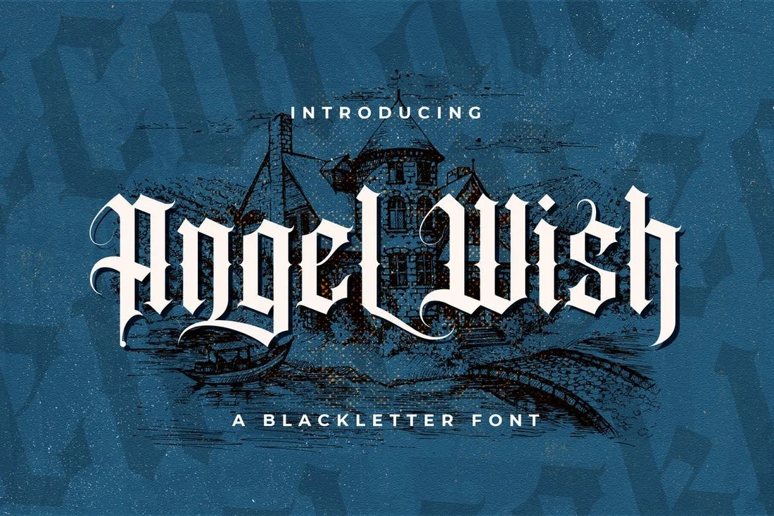 Angel Wish Font preview